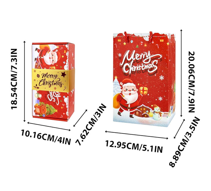 Surprise Gift Box Explosion for Money, Unique Folding Bouncing Money Box for Cash Gift, Christmas Surprise Gift Box, Pop-Up Explosion Gifts Boxs, for Birthday Anniversary Valentine Proposal