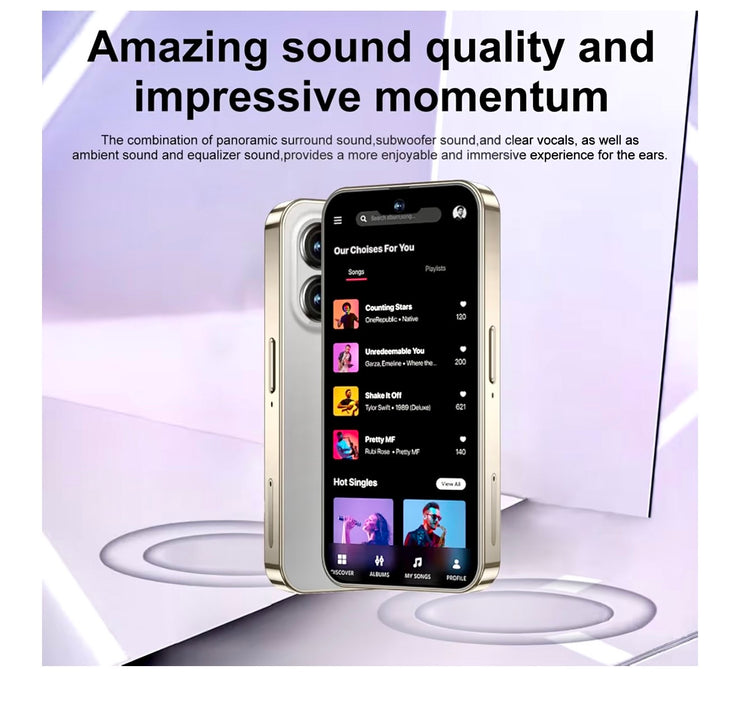 mini Smartphone for Kids with 4.0 inch Small HD Screen, 3GB RAM+32GB ROM,4G Dual SIM, Android 10.0,WiFi,Bluetooth,FM,GPS Pocket Phone