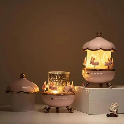 Carousel Night Light for Kids, 15 Music+15 Films+315 Colors Star Projector for Kids Night Light Projector,360°+Remote+1200mah Star Lights for Ceiling, Unicorn Toys for Girls Room Decor Christmas Gifts